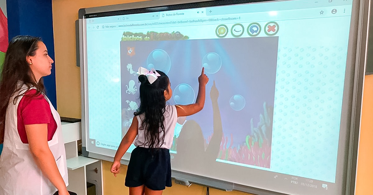 Lousa digital interativa MOVPLAN SE e a gamificação do ensino